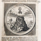 1712 METEOROLOGIA illustrated w/ 83 ENGRAVINGS antique in GERMAN VELLUM FOLIO