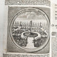 1712 METEOROLOGIA illustrated w/ 83 ENGRAVINGS antique in GERMAN VELLUM FOLIO
