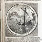1712 METEOROLOGIA illustrated w/ 83 ENGRAVINGS antique in GERMAN VELLUM FOLIO