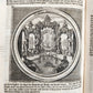 1712 METEOROLOGIA illustrated w/ 83 ENGRAVINGS antique in GERMAN VELLUM FOLIO
