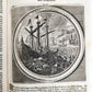 1712 METEOROLOGIA illustrated w/ 83 ENGRAVINGS antique in GERMAN VELLUM FOLIO
