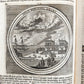 1712 METEOROLOGIA illustrated w/ 83 ENGRAVINGS antique in GERMAN VELLUM FOLIO