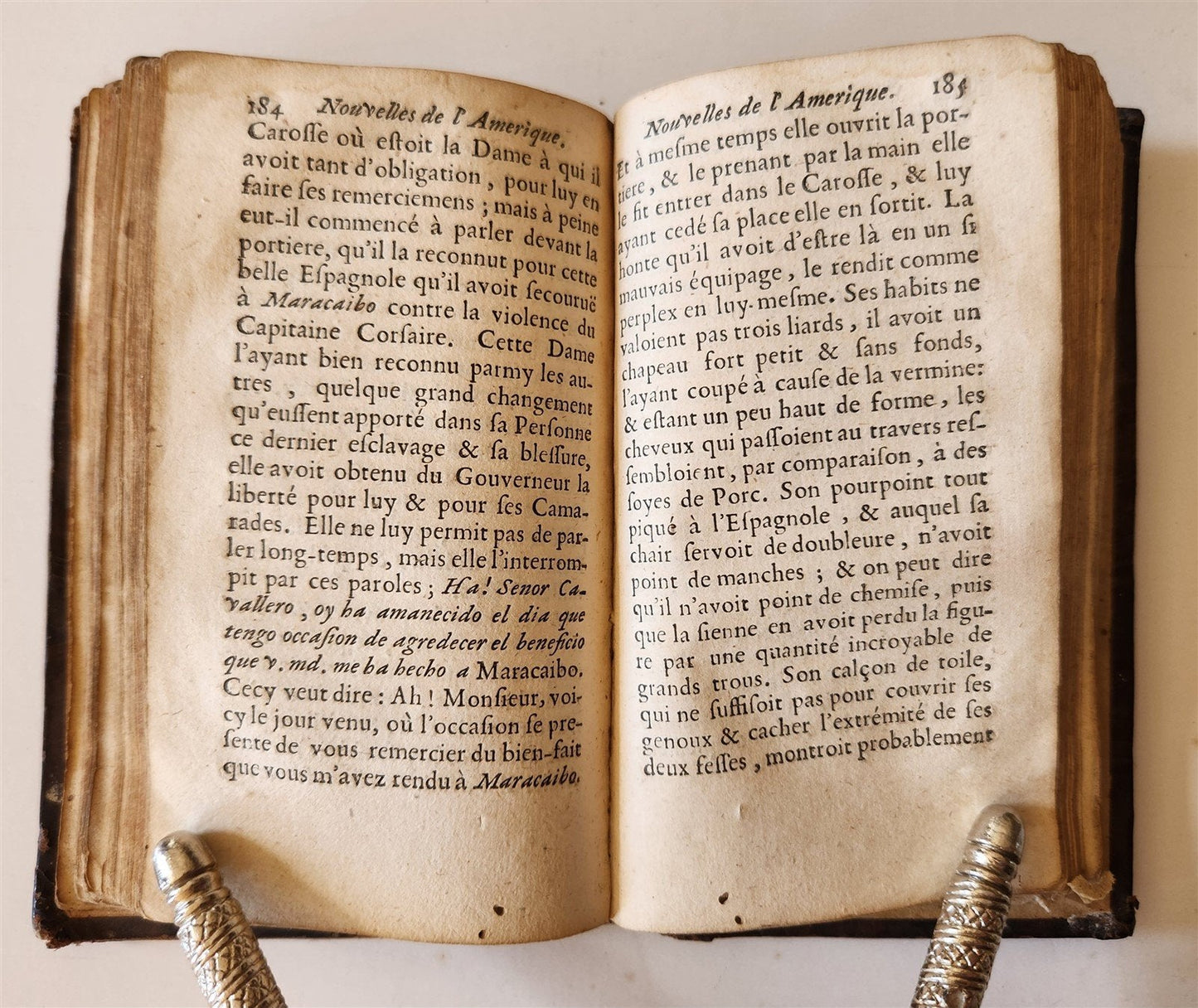 1678 PIRACY BOOK Pirate Alexandre EXQUEMALIN antique Nouvelles de l'Amerique