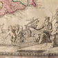 1700s GENOA ITALY antique MAP Status Republica Genuesis by J. HOMANN rare