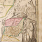 1710 PALESTINE antique MAP by J. HOMANN rare Judaea seu Palaestina