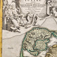 1710 DENMARK antique MAP IUTIAE Tabula Generalis by JOHANN HOMANN