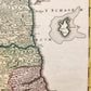 1710 DENMARK antique MAP IUTIAE Tabula Generalis by JOHANN HOMANN