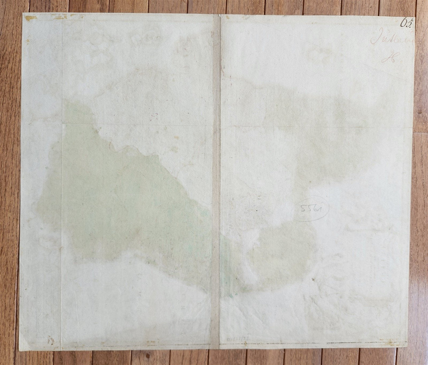 1710 DENMARK antique MAP IUTIAE Tabula Generalis by JOHANN HOMANN