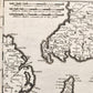 1688 antique MAP of ENGLAND & WALES by FREDERICK DE WIT antique AUTHENTIC