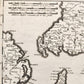 1688 antique MAP of ENGLAND & WALES by FREDERICK DE WIT antique AUTHENTIC