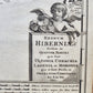 1682 antique MAP of IRELAND FREDERICK DE WIT antique AUTHENTIC REGNUM HIBERNIA