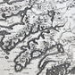 1682 antique MAP of IRELAND FREDERICK DE WIT antique AUTHENTIC REGNUM HIBERNIA