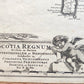 1682 antique MAP of SCOTLAND FREDERICK DE WIT antique AUTHENTIC SCOTIA REGNUM