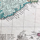 1711 GREAT BRITAIN antique MAP w/ SCOTLAND & IRELAND by JOHANN HOMANN AUTHENTIC