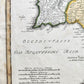 1730 SPAIN & PORTUGAL antique MAP REGNORUM HISPANIAE et PORTUGALLIAE by HOMANN