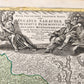 1720 ITALY antique MAP Savoy and Piedmont regions by JOHANN HOMANN AUTHENTIC