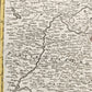 1720 ITALY antique MAP Savoy and Piedmont regions by JOHANN HOMANN AUTHENTIC