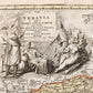 1720 UKRAINE antique MAP Ukrania Terra Cosaccorum Walachiae Moldoviae J. HOMANN