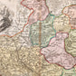 1720 UKRAINE antique MAP Ukrania Terra Cosaccorum Walachiae Moldoviae J. HOMANN