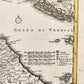 1720 NORTHERN ITALY antique MAP by JOHANN HOMANN AUTHENTIC
