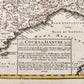 1720 NORTHERN ITALY antique MAP by JOHANN HOMANN AUTHENTIC