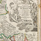 1720s GERMANY antique MAP PALATINATUS ad RHENUM by JOHANN HOMANN AUTHENTIC