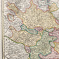 1720s GERMANY antique MAP PALATINATUS ad RHENUM by JOHANN HOMANN AUTHENTIC