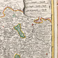 1720s GERMANY antique MAP Circulus Electorum Rheni Sive Rhenanus Inferior HOMANN