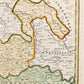 1720s GERMANY DUCATUS BRUNSUICENSIS antique MAP DUCHY of BRUNSWICK JOHANN HOMANN