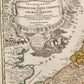 1720s LOWER GERMANY antique MAP PROVINCIAE XVII INFER. GERMANY by JOHANN HOMANN