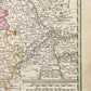 1720s LOWER GERMANY antique MAP PROVINCIAE XVII INFER. GERMANY by JOHANN HOMANN