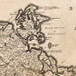 1688 GERMANY antique MAP Brandenburg and Pomerania by F. de WIT