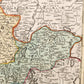 1712 GERMANY antique MAP DUCATUS MEKLENBURGICI by JOHANN HOMANN