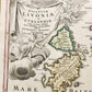 1730 DUCATUUM LIVONIAE et CURLANDIAE antique MAP Estonia Lithuania Latvia HOMANN