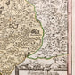 1730 DUCATUUM LIVONIAE et CURLANDIAE antique MAP Estonia Lithuania Latvia HOMANN