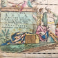 1685 MAP of ASIA antiqueAUTHENTIC Tartaria Magna Mogoli Imperium RARE