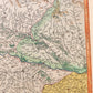 1623 ALSACE FRANCE antique MAP Gerhard Mercator - Hendricus Hondius