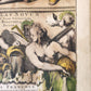 1700s FRENCH TITLE PAGE from Covens & Mortier's Atlas Novus antique