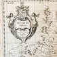 1680s ALSACE FRANCE antique MAP ALSATIA INFERIOR by Moses Pitt
