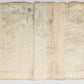 1707 LE PAS DE CANAAN antique BIBLICAL MAP