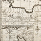 1707 DESCRIPTION DE LA GEOGRAPHIE SACREE antique BIBLICAL MAP