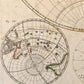 1746 WORLD MAP antique PLANIGLOBII TERRESTRIS MAPPE MONDE by HEIRS of HOMANN