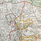 1730s PRINCIPATUS ISENACENSIS GERMANY antique MAP by JOHANN HOMANN