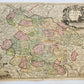 1730s LUNEBURG GERMANY antique MAP by JOHANN HOMANN