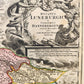 1730s LUNEBURG GERMANY antique MAP by JOHANN HOMANN