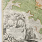 1730s FRANCONIA GERMANY antique MAP Mainz by JOHANN HOMANN