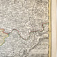 1730s FRANCONIA GERMANY antique MAP Bamberg by JOHANN HOMANN