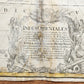 1748 INDES ORIENTALES antique LARGE MAP SOUTHEAST ASIA SIAM CHINA INDIA
