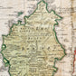 1748 INDES ORIENTALES antique LARGE MAP SOUTHEAST ASIA SIAM CHINA INDIA