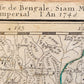 1748 INDES ORIENTALES antique LARGE MAP SOUTHEAST ASIA SIAM CHINA INDIA